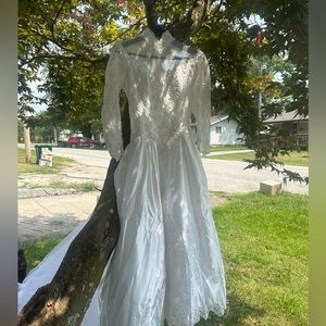 Vintage wedding gown